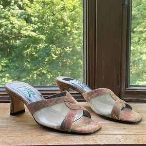 Vintage 80’s Ros Hommerson Sandal Heels